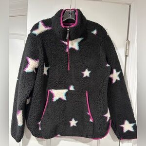 Women's Star Pattern Fleece Pullover